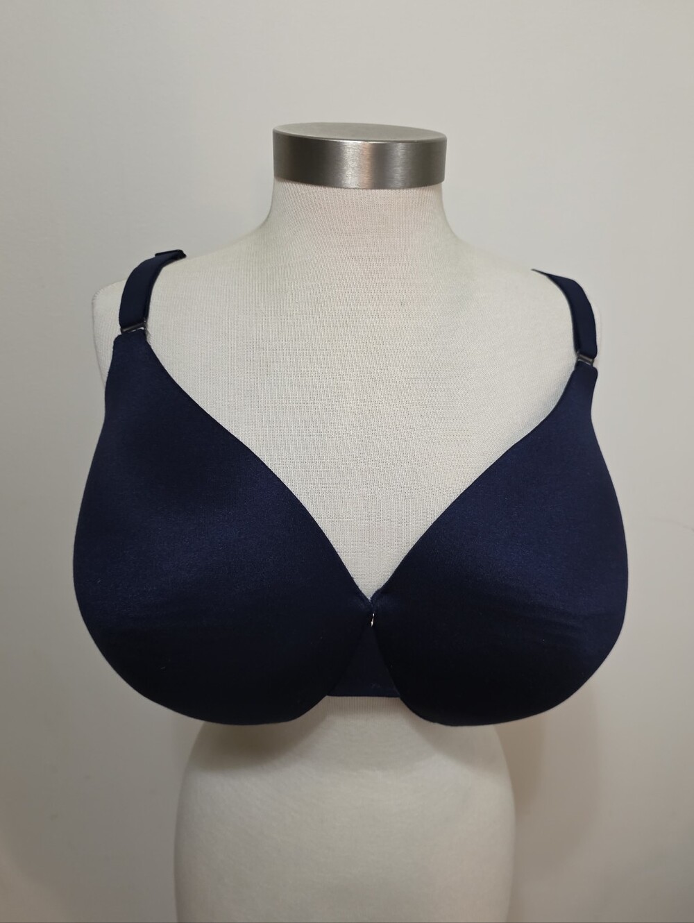 Cacique Back Smoother Lightly Lined Full Coverage Bra Sz 50D